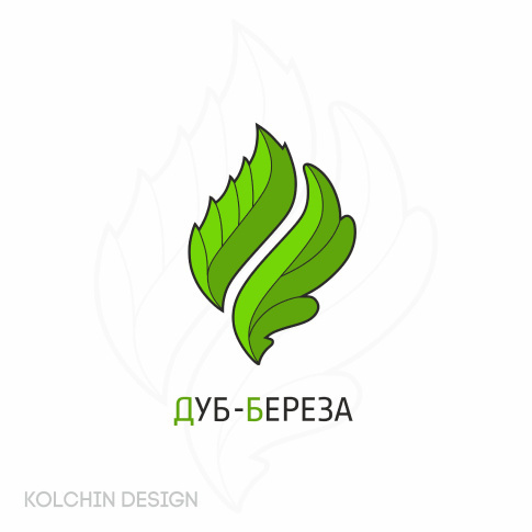 Дуб-берёза